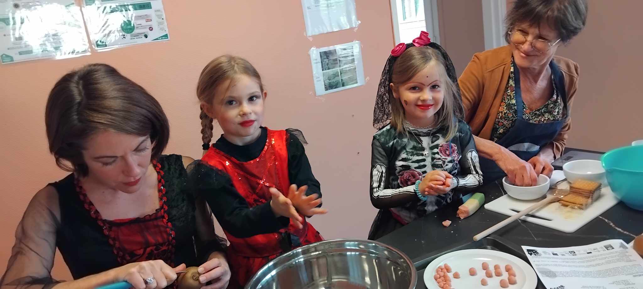 <div>Atelier cuisine Parents/Enfants Halloween</div>